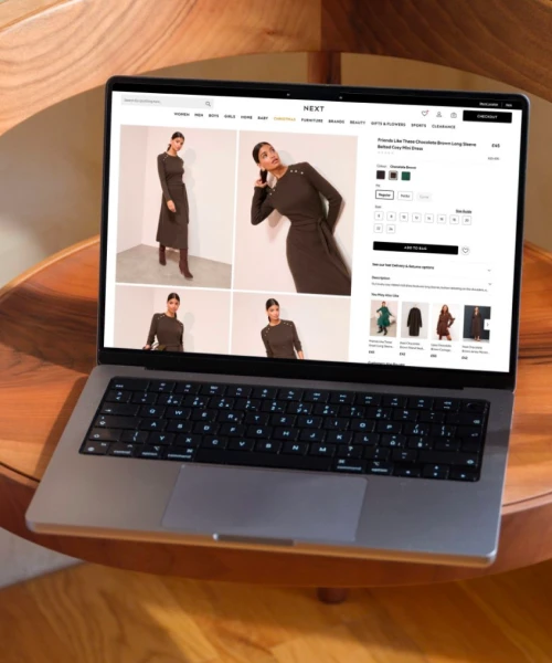 Phone screen showing the new PDP