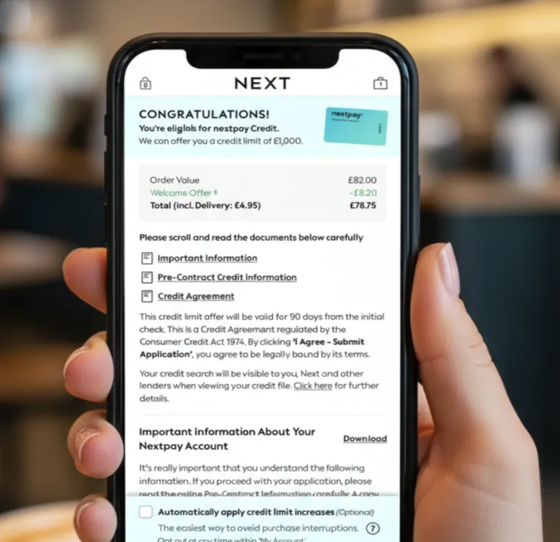 Credit sign up journey case study preview